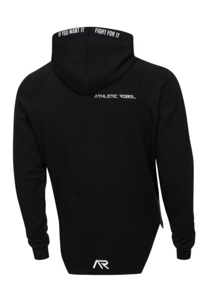 Bluza Zip Cotton Black AR MAN - obrazek 5
