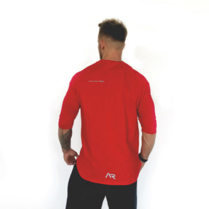 Koszulka COTTON RED MAN 2/4 sleeve - obrazek 2