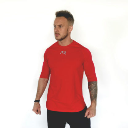 Koszulka COTTON RED MAN 2/4 sleeve
