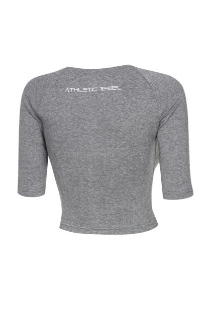 Crop Top GRAY GIRL - obrazek 2