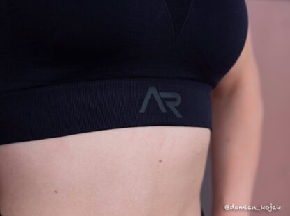 Deep Black Bra - obrazek 4