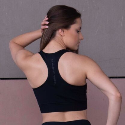 Deep Black Bra - obrazek 2