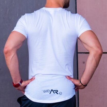 T-shirt Long Body White - obrazek 2