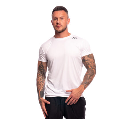 Męski T-shirt treningowy White