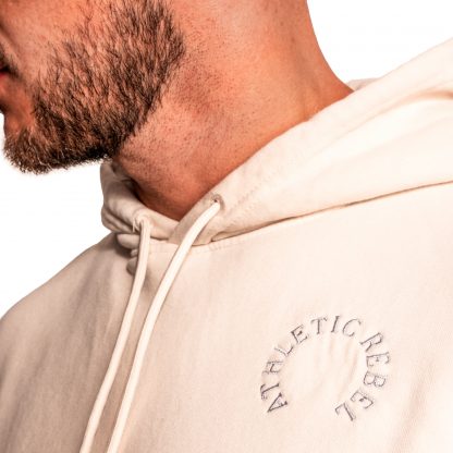 Bluza męska Organic Hoodie Creamy - obrazek 3