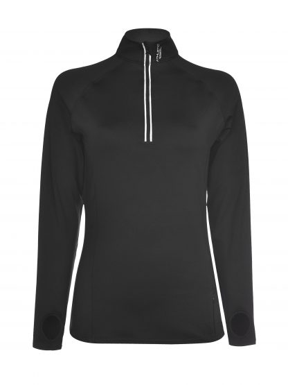 Bluza treningowa damska ZIP Black - obrazek 4