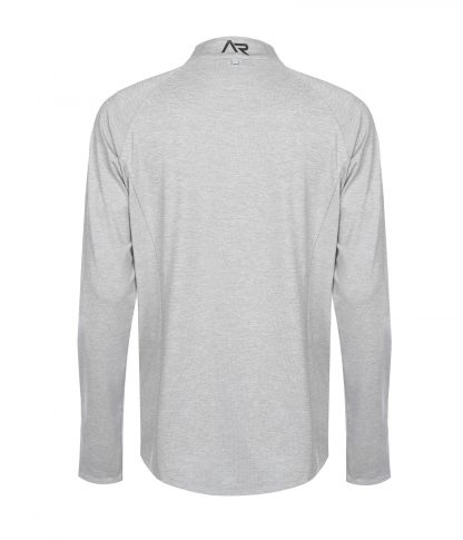 Bluza treningowa męska ZIP Silver Gray - obrazek 7