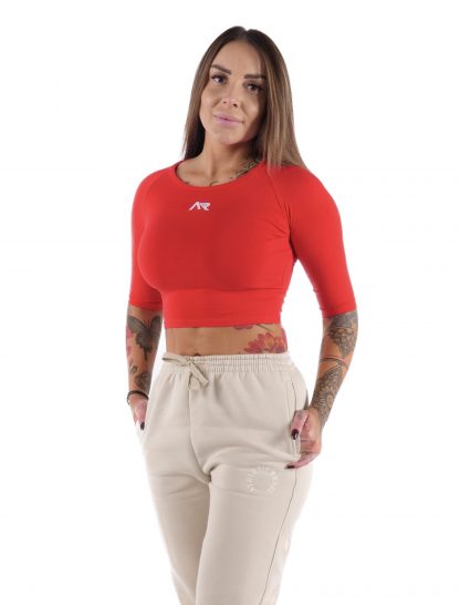 Crop Top RED GIRL - obrazek 2